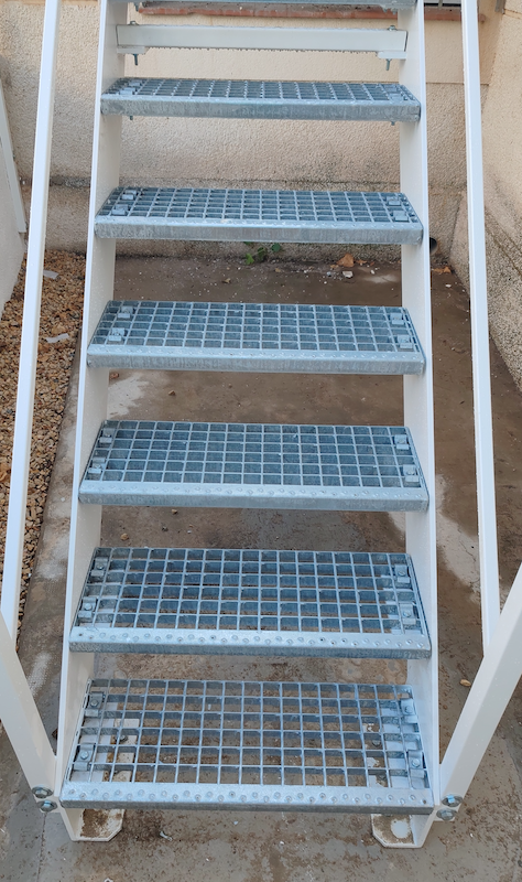 escalera tramex