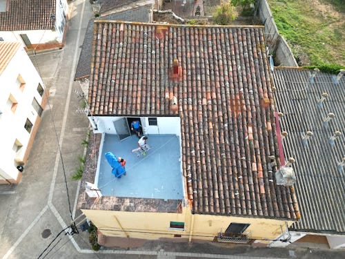 espuma tejado poliuretano